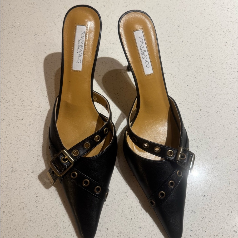 NEW Tony Bianco Black Women's Heels